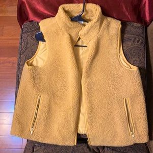 Golden Yellow XXL Sherpa J Crew Vest